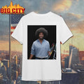 Rome Odunze transformed into Bob Ross Shirt