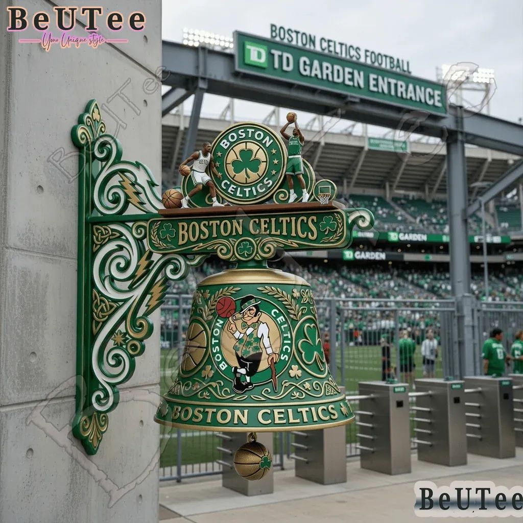 Boston Celtics Lucky Premium 3D Wall Bell