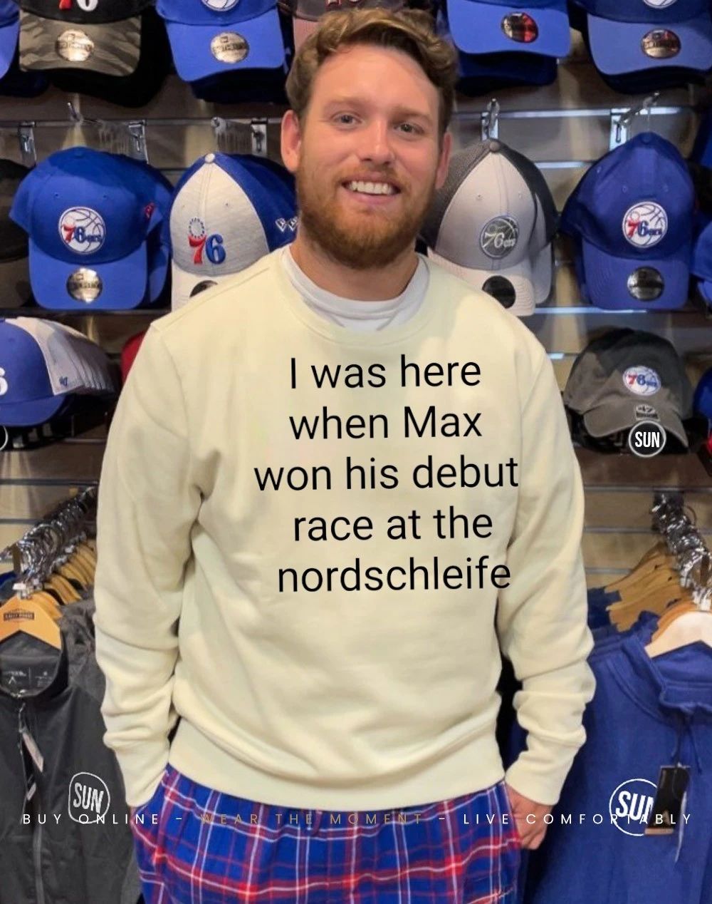 I was here when Max won his debut race at the nordschleife shirt