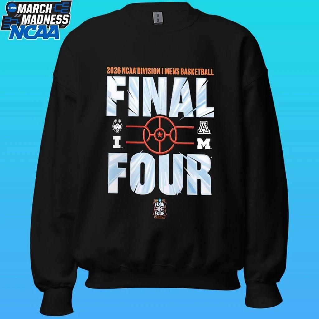 NCAA Men’s Basketball Tournament March Madness Final Four 2026 Shirt