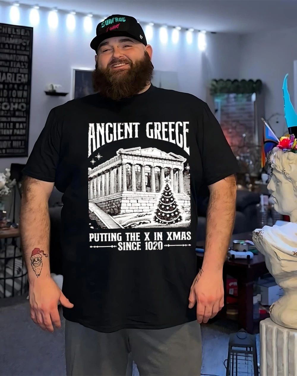 Ancient Greece puting the X in Xmas since 1020 shirt