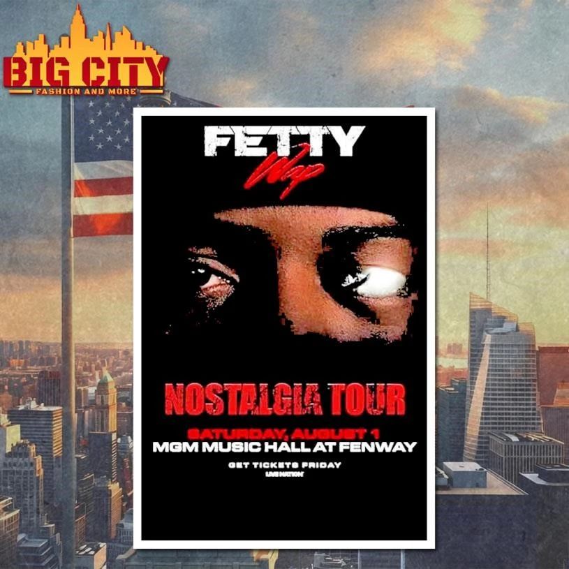 Fetty Wap 2026 Tour Dates Nostalgia Shirt