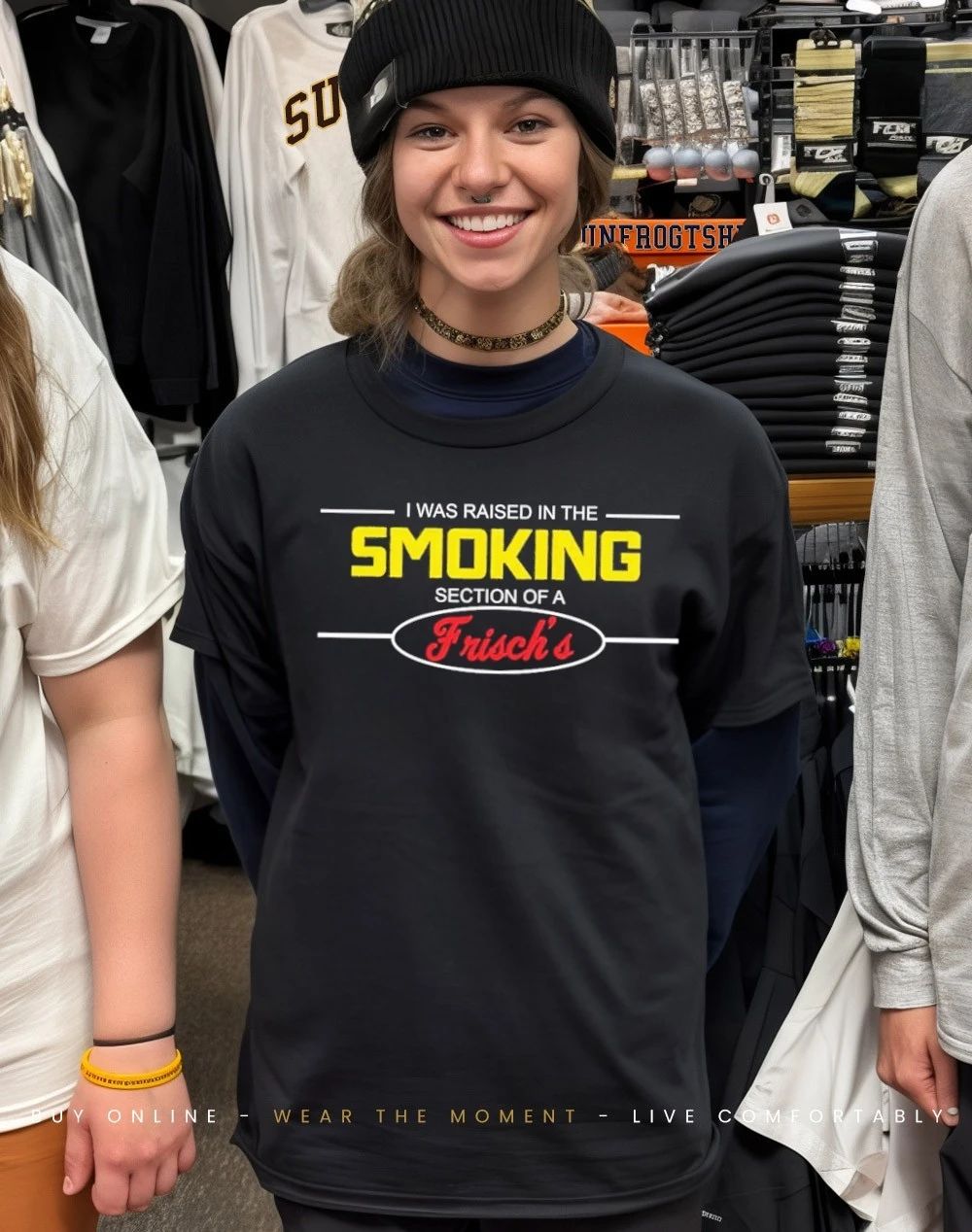 Mullet Review I was raised in the smoking section of a Frisch’s shirt