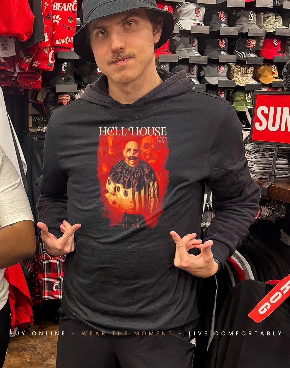 Hell House LLC the Clown basement beckons shirt