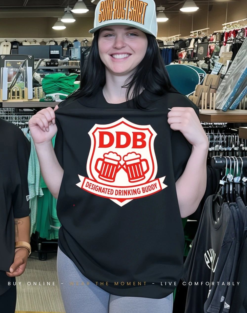 DDB designated drinking buddy shirt