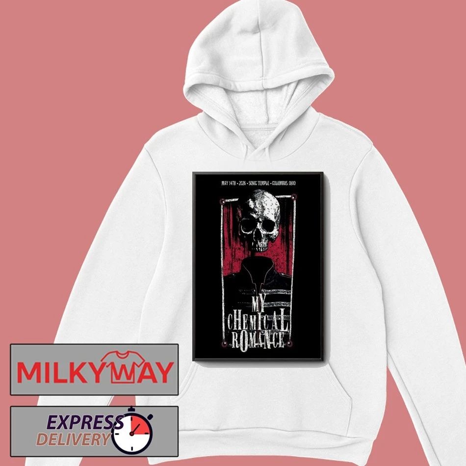 My Chemical Romance May 14 2026 In Columbus OH Poster shirt