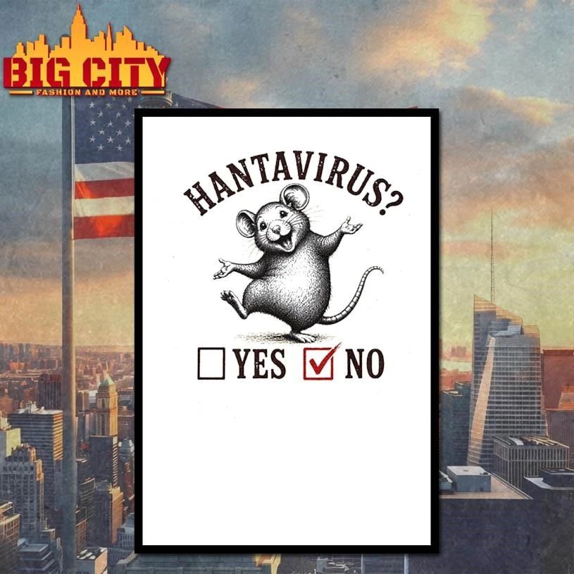 Hantavirus Mouse Yes No Checklist Shirt