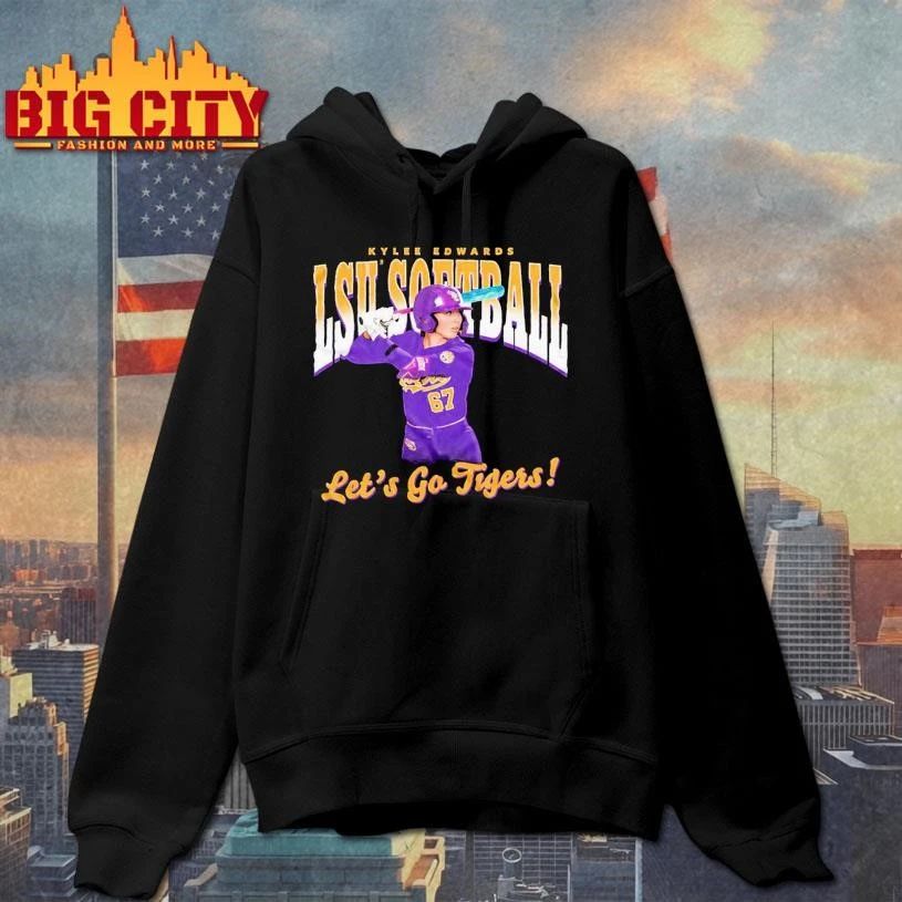 Kylee Edwards LSU Softball Lets Go Tigers Shirt