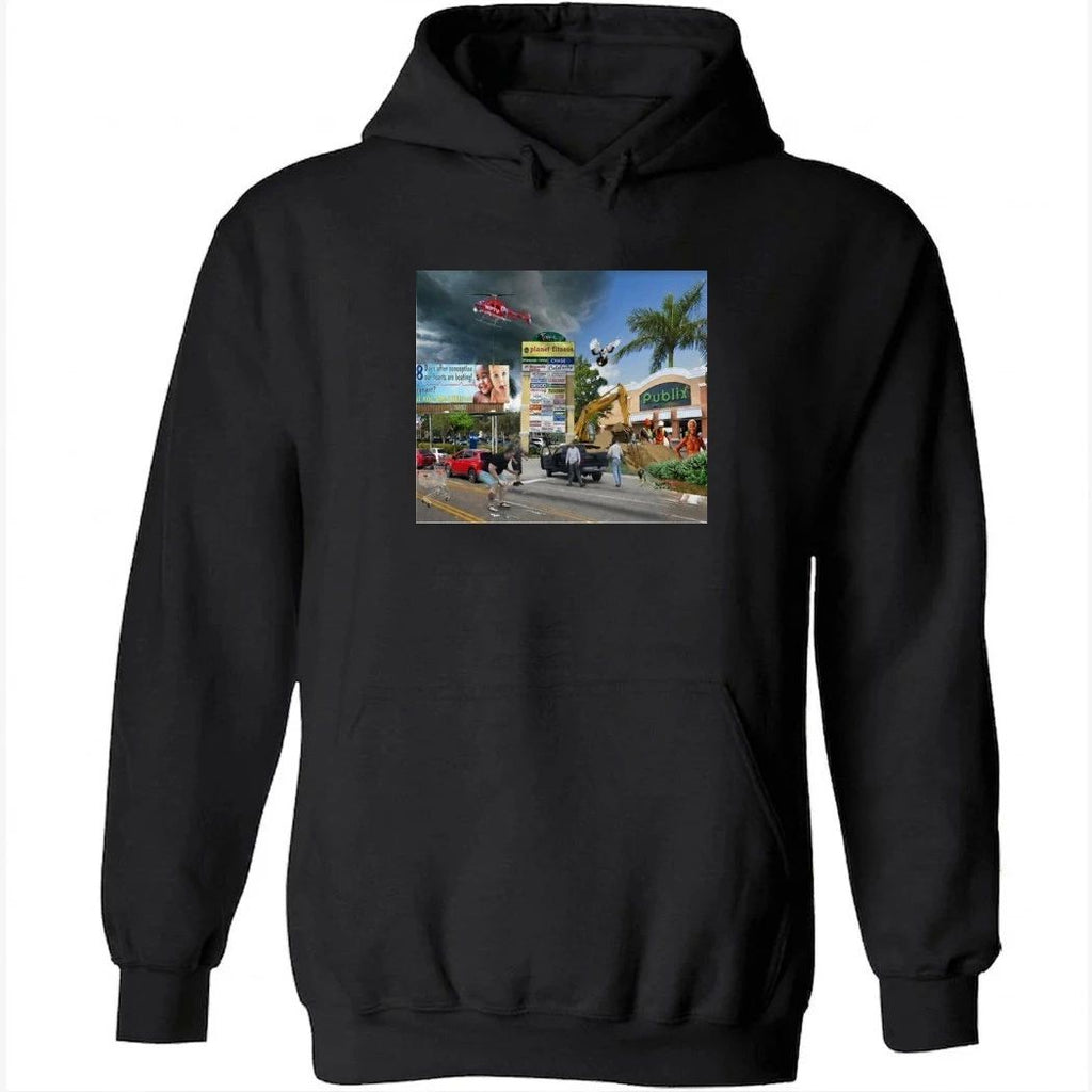Funny Chaotic Florida Shopping Plaza Graphic Shirt