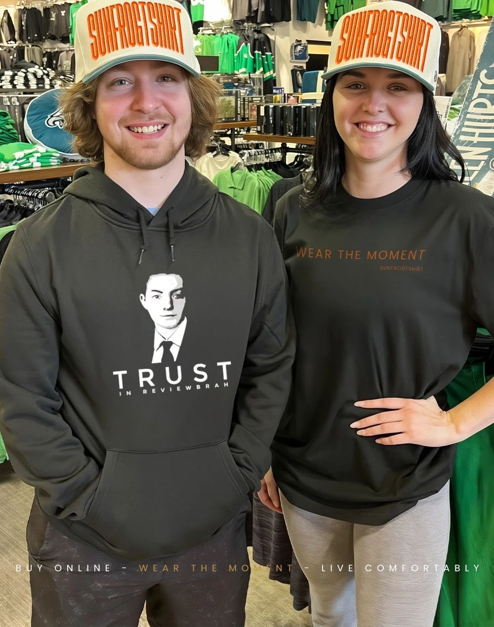 Trust in reviewbrah shirt