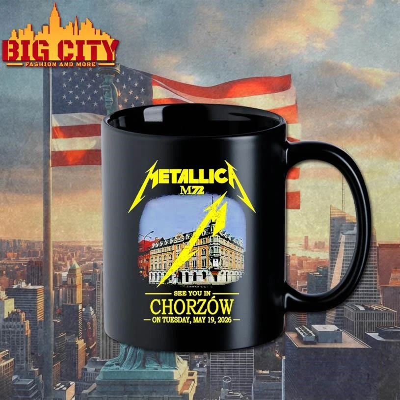 Metallica M72 Chorzow Exclusive Tee See You In Chorzow On Tuesday May 19 2026 Shirt