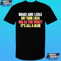 Kevin Durant Drake And J Cole It’s All A Blur Tour Shirt