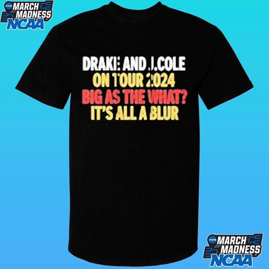 Kevin Durant Drake And J Cole It’s All A Blur Tour Shirt