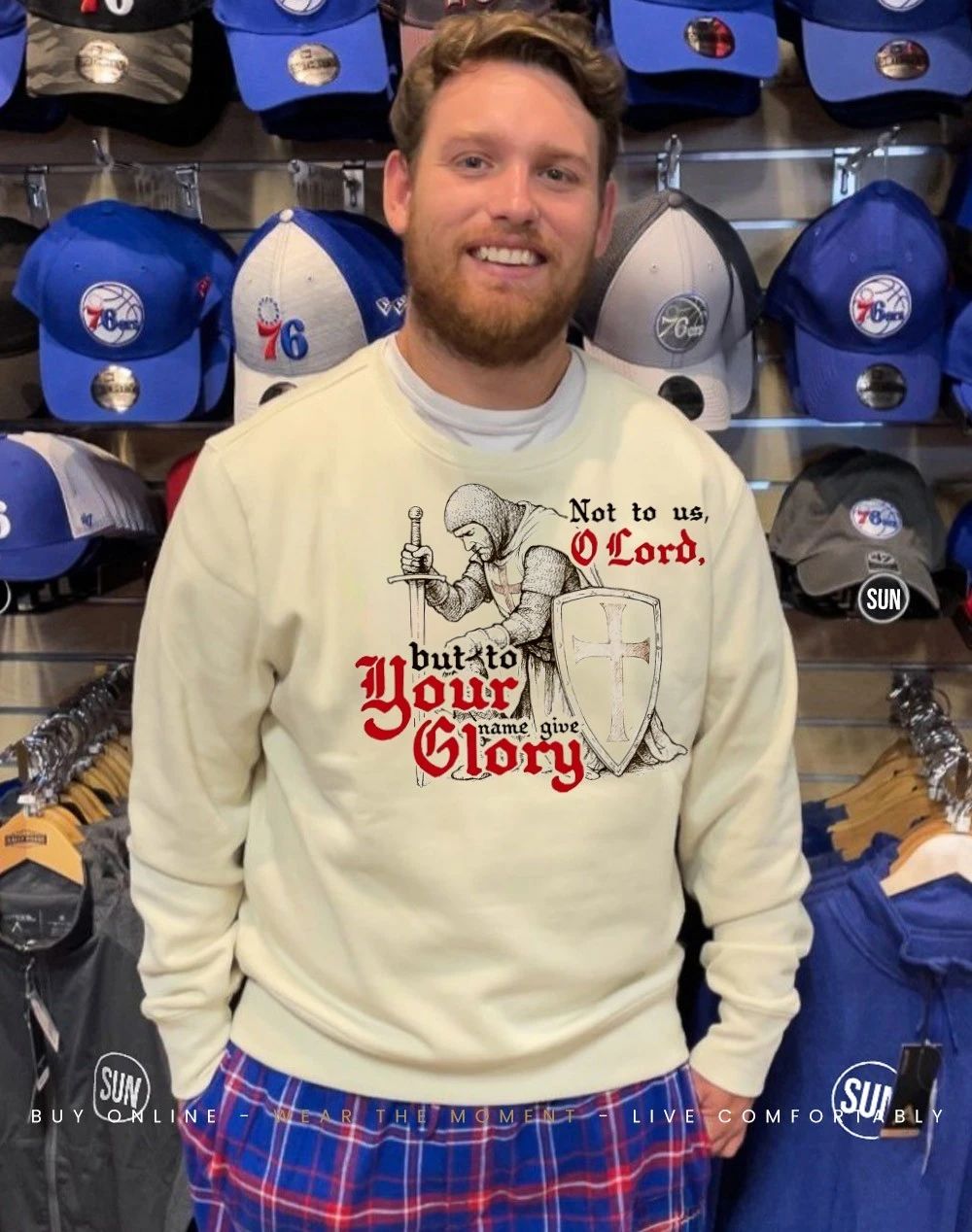 Not to us O Lord but to your name give glory Psalm 115 1 shirt