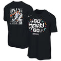 Spurs Dylan Harper graphic front and back shirt