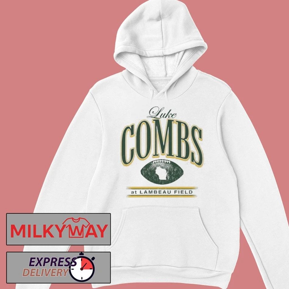 2026 Luke Combs at Lambeau WI Football T-Shirt