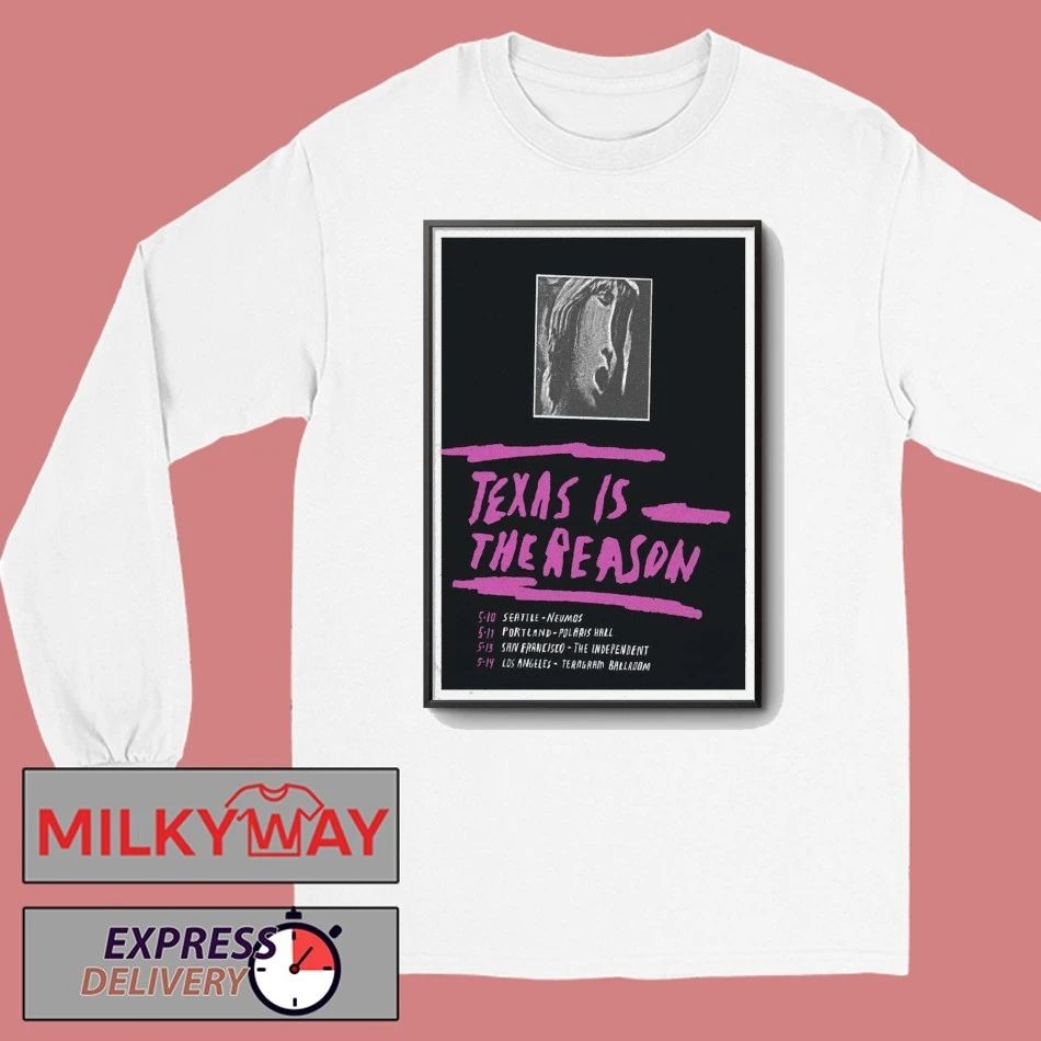 LIMITED May 14 2026 Texas Is The Reason Poster Tour Los Angles shirt