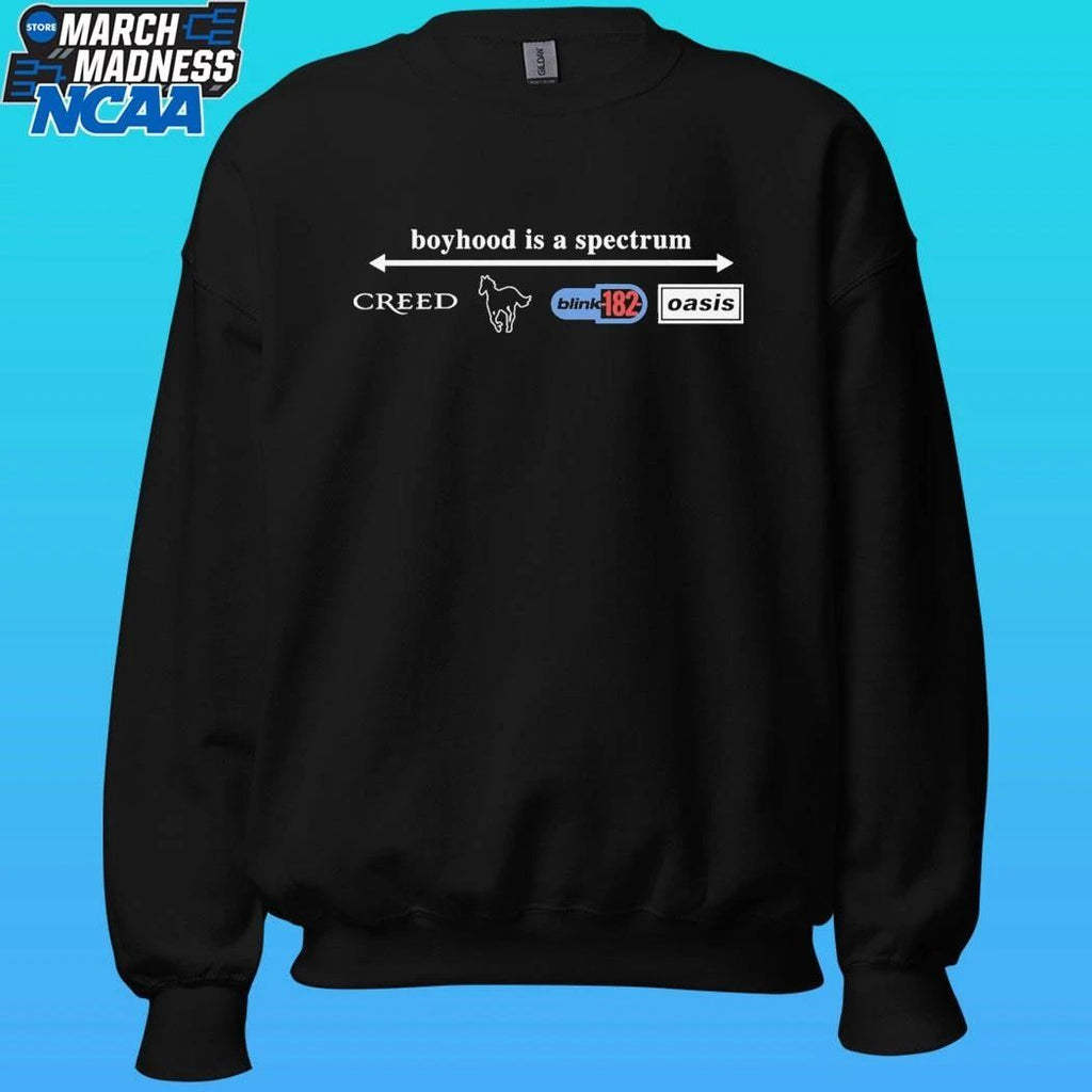 Blink 182 Oasis Boyhood Is A Spectrum Creed Shirt