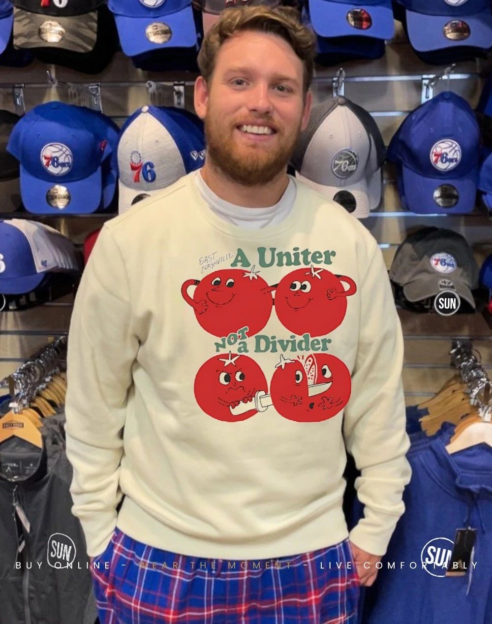 Tomato East Nashville a uniter not a divider shirt