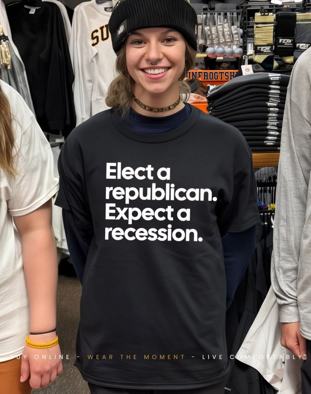 Elect a republican expect a recession shirt