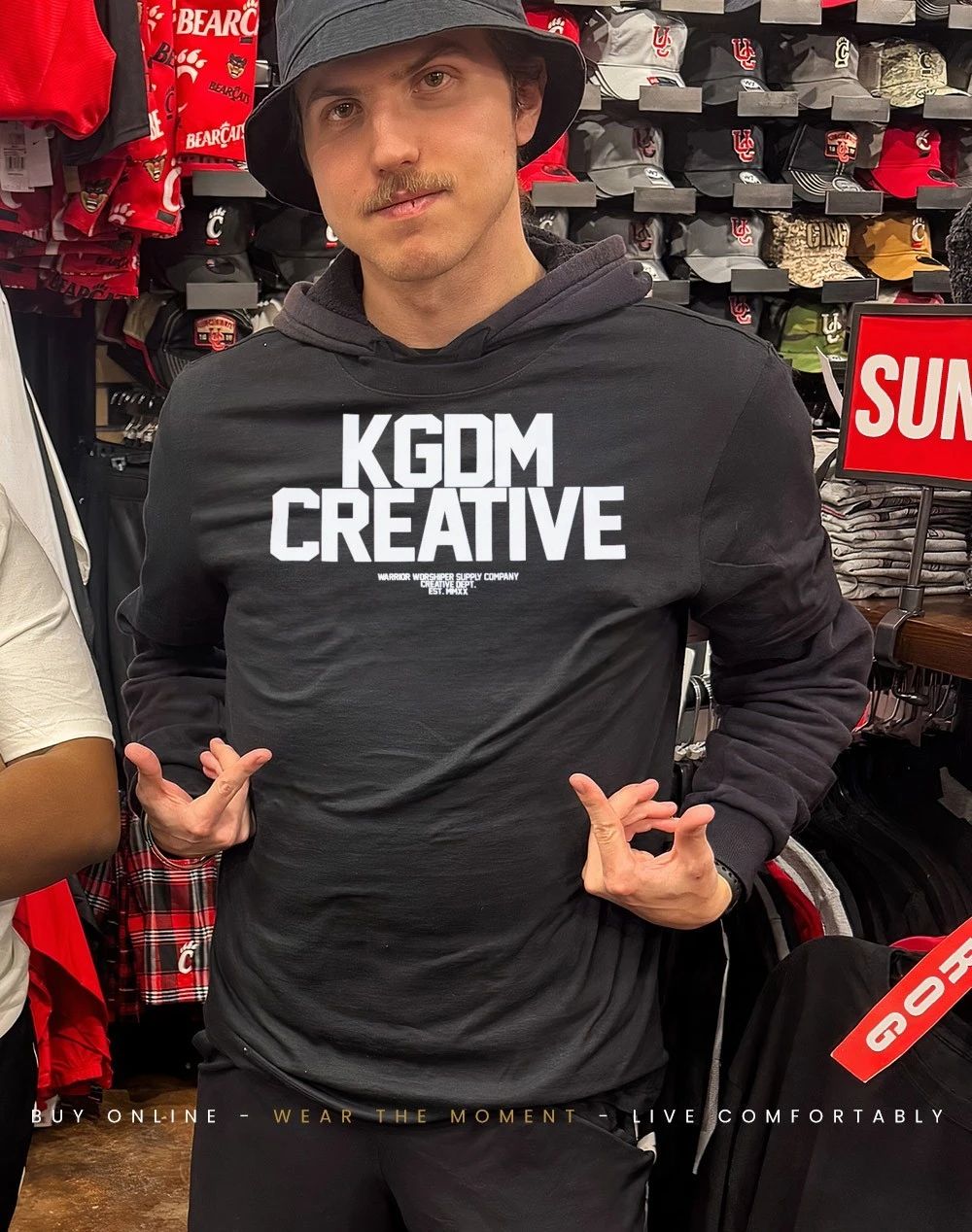 KGDM creative Warrior Worshiper Supply Co. shirt