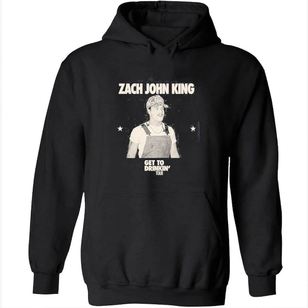 Zach John King Get To Drinkin’ Tour 2026 North America Schedule T-Shirt