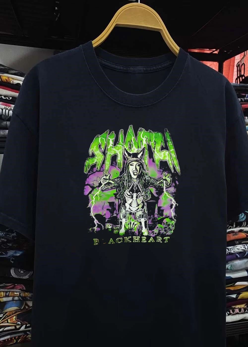 Shotzi Blackheart Shota Blackheart Pose Menacingly Lightning shirt