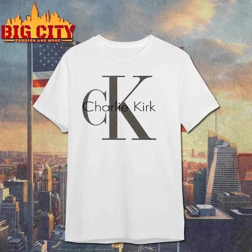 Charlie Kirk CK Logo Shirt