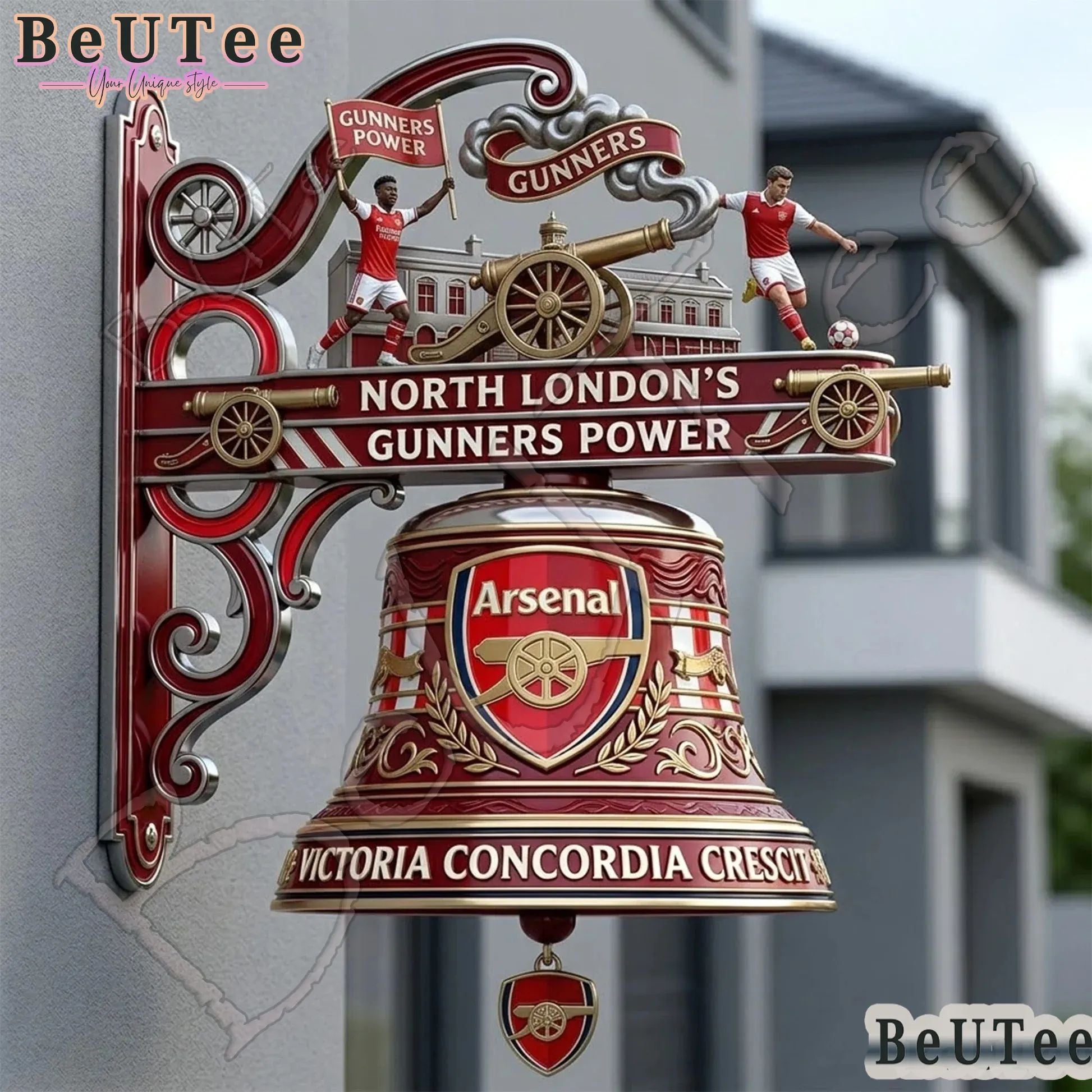 Arsenal F.C. Commemorative Premium 3D Wall Bell
