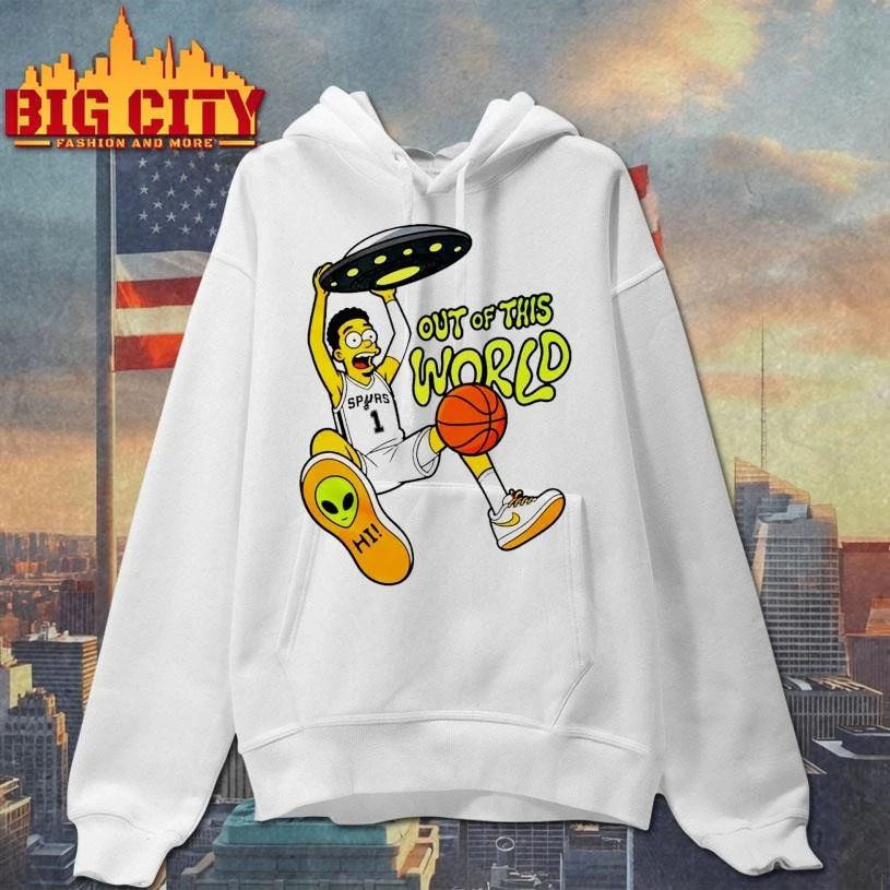 Victor Wembanyama San Antonio Spurs Wemby Alien Out of This World shirt