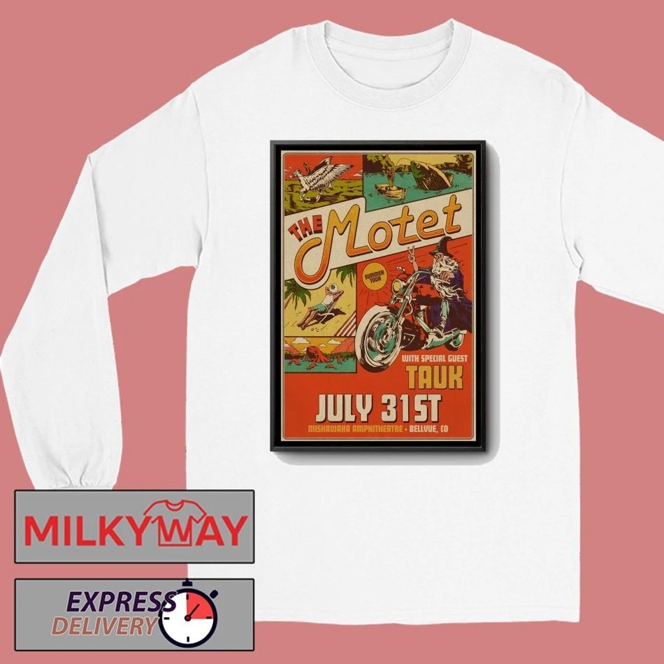 The Motet In Bellvue CO On Jul 31 2026 Poster shirt