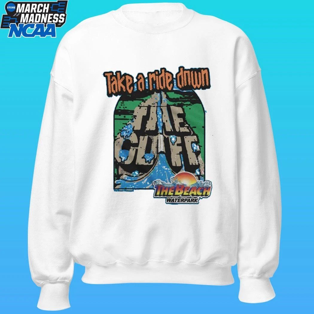 Take A Ride Down The Cliff The Beach Waterpark Shirt