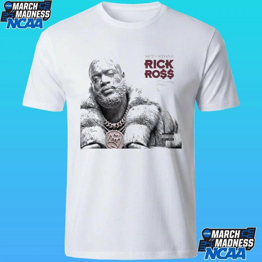 Rick Ross Set In Stone Album Cover Shirt