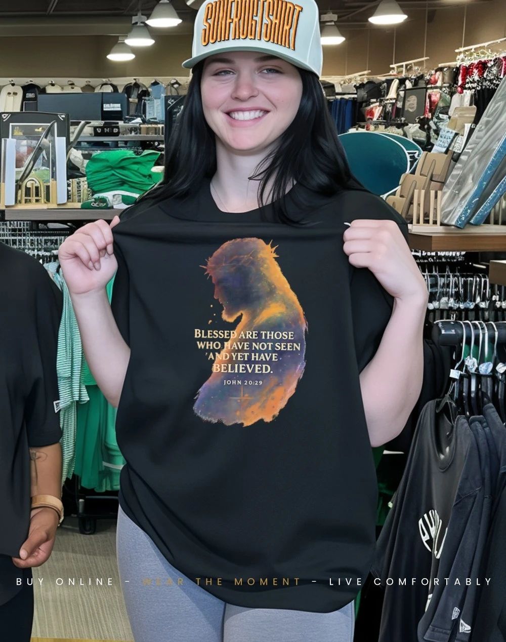 Blessed are those who have not seen and yet have believed John 20 29 shirt