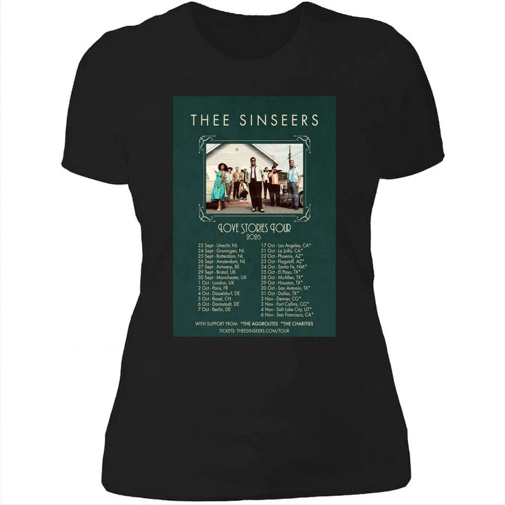 Thee Sinseers Fall Tour 2026 Poster Shirt