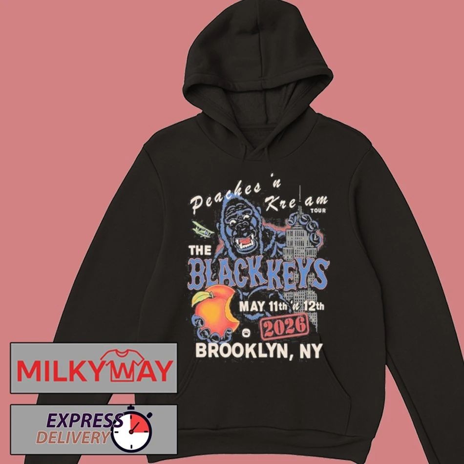 LIMITED May 11-12 2026 The Black Keys Black Brooklyn SHIRT