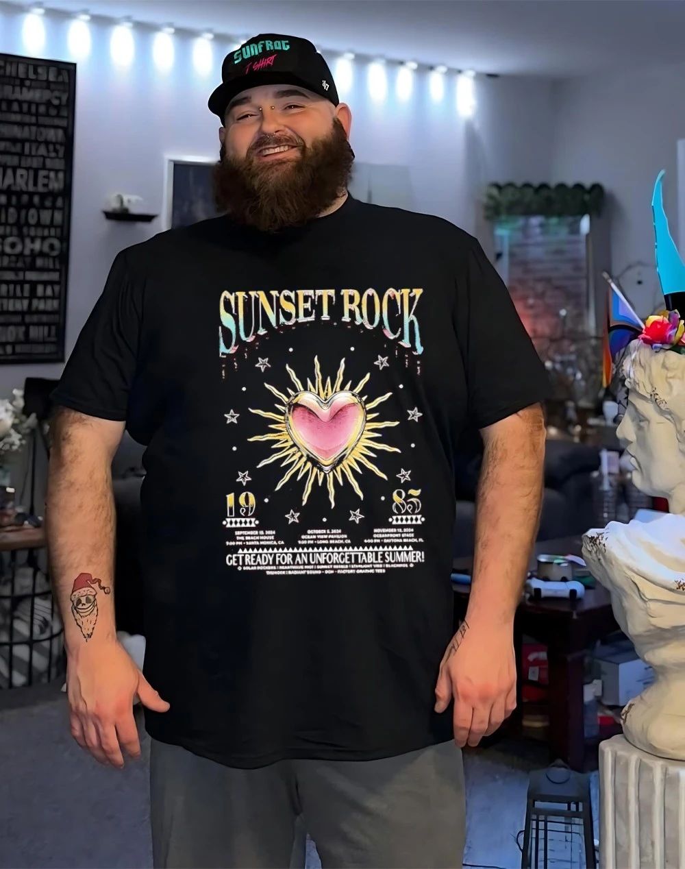 Sunset rock get ready for an unforgettable summer since 1985 shirt