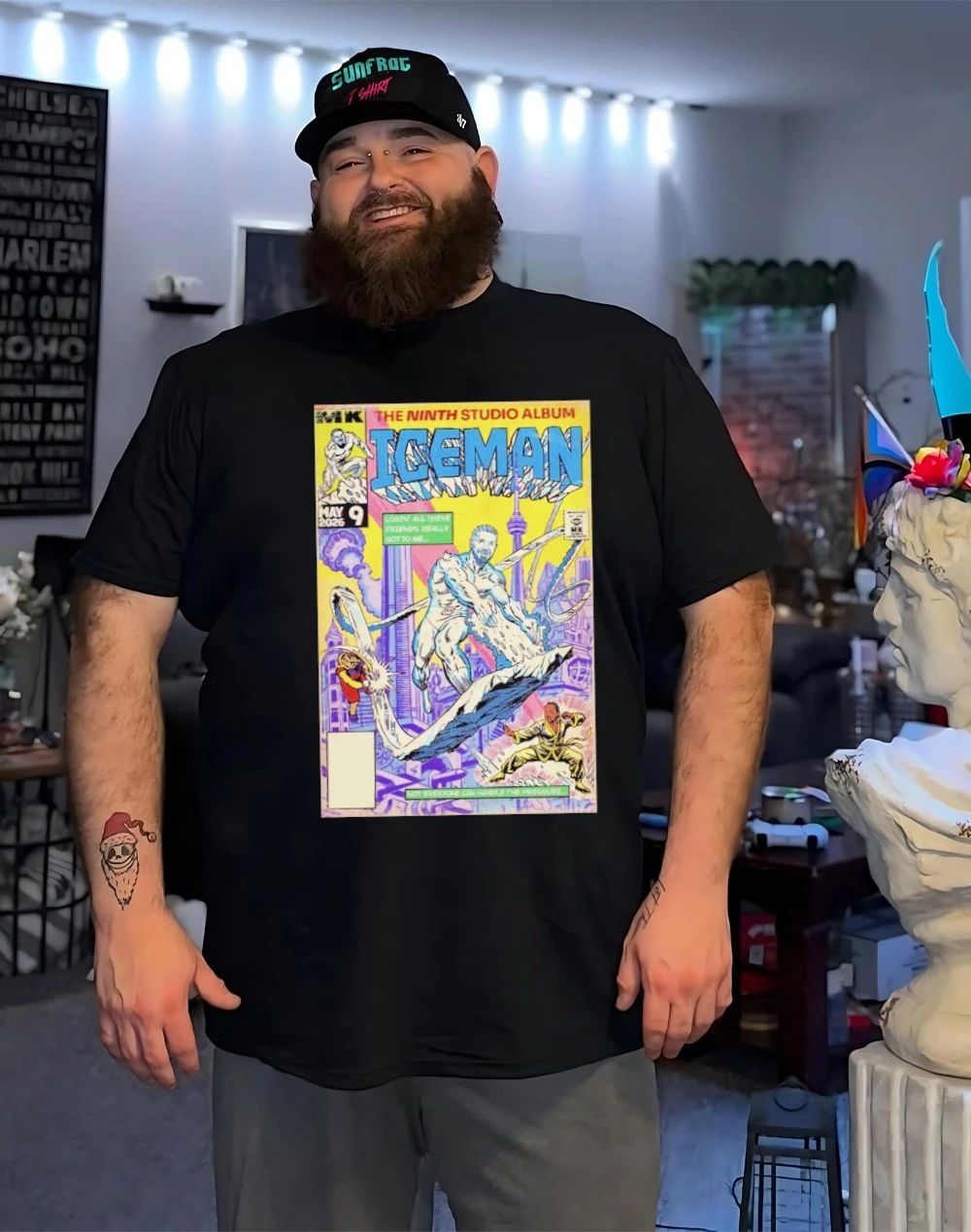 Iceman the Ninth Studio album shirt