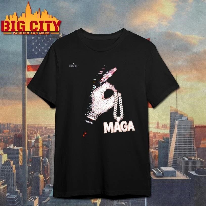 Drake ICEMAN MAGA Chain Graphic Shirt