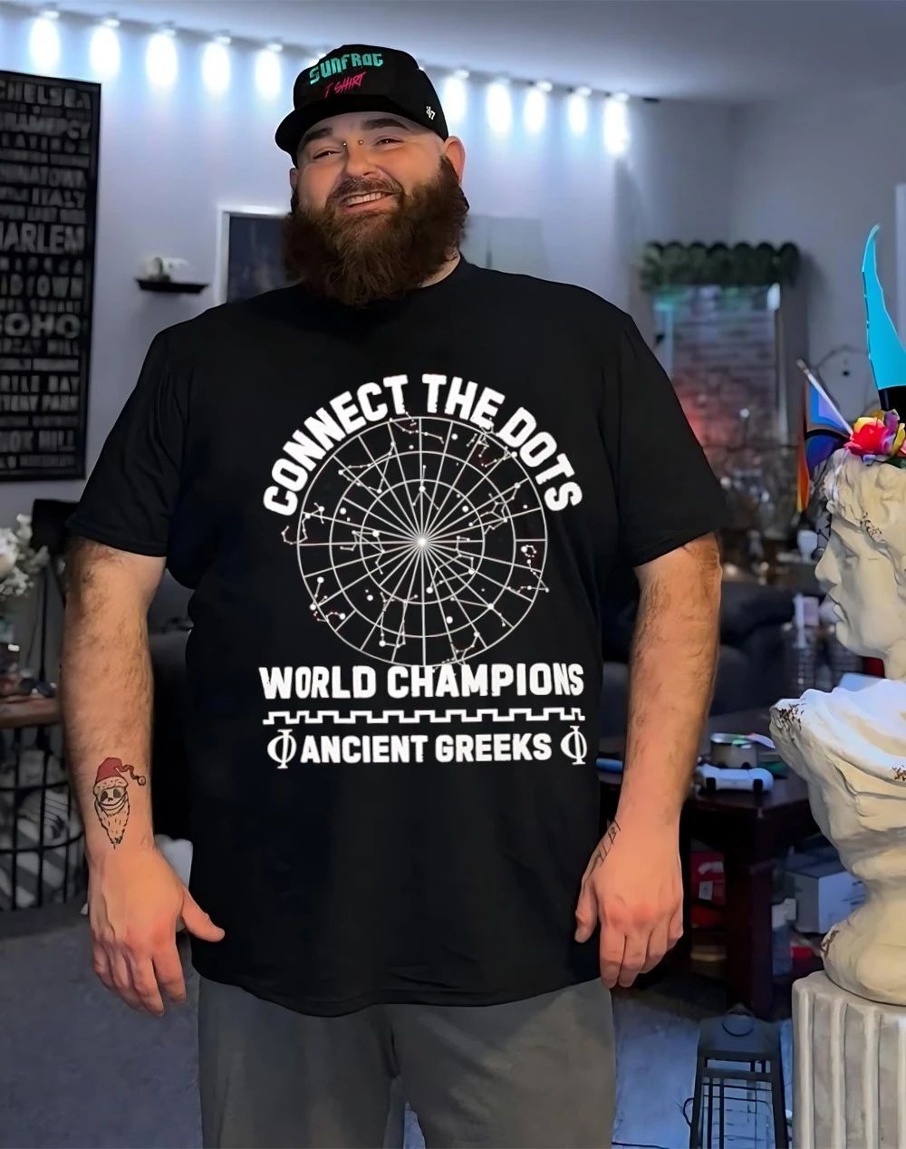 Connect the dots world champions ancient Greeks shirt