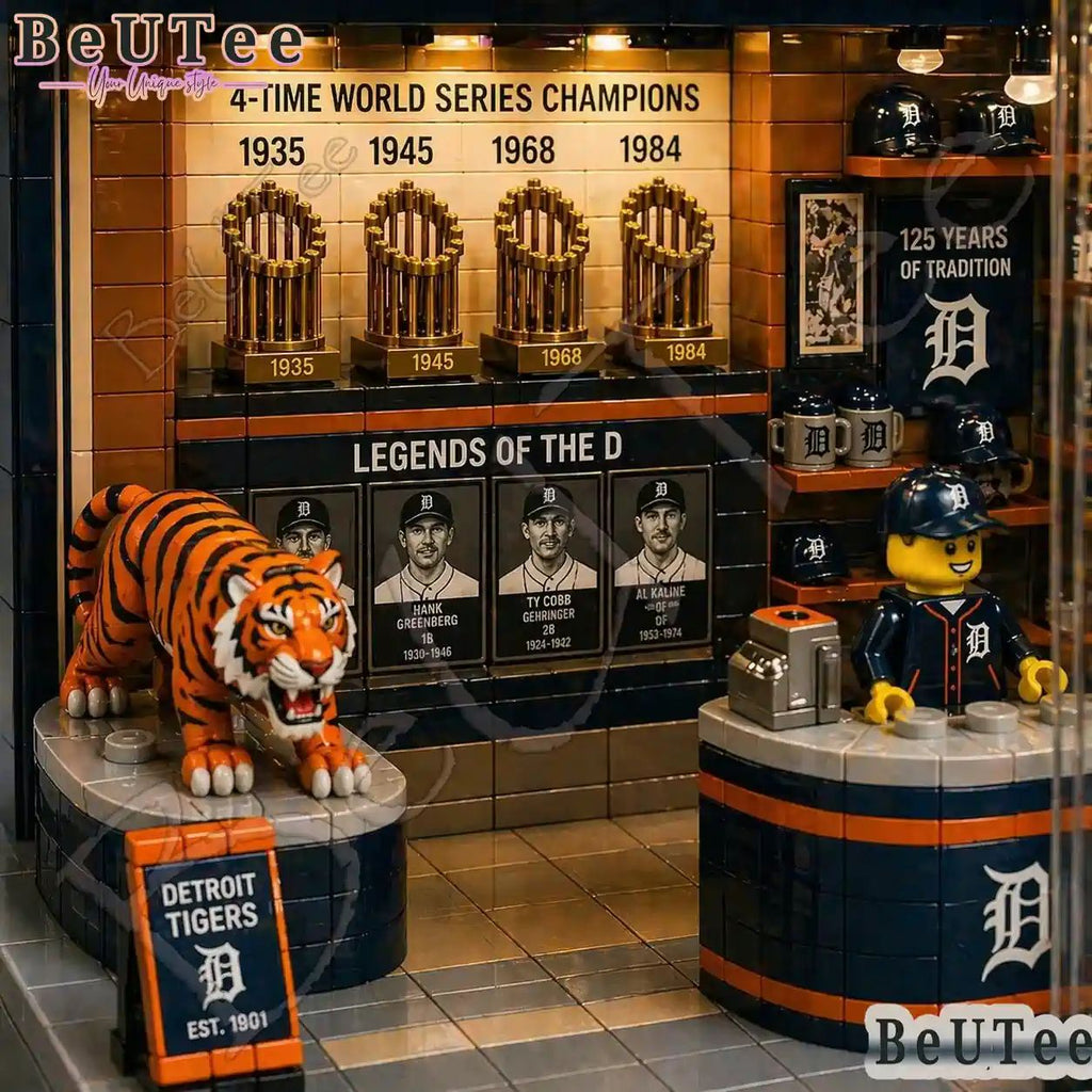 Detroit tigers 125th anniversary Collector Brick Edition