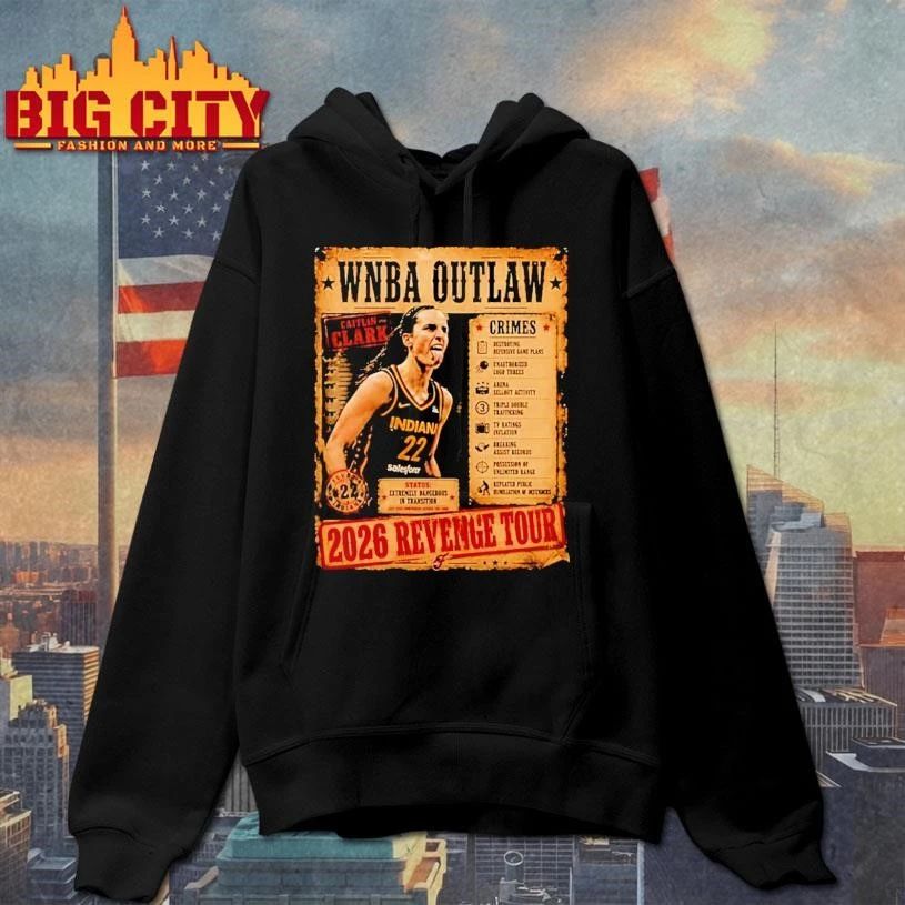 Caitlin Clark Outlaw 2026 Revenge Tour Shirt