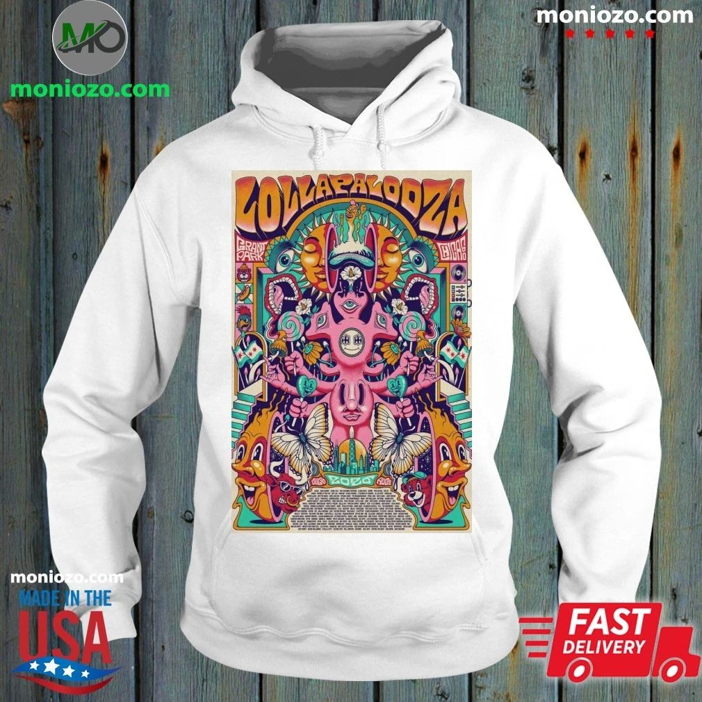 Lollapalooza Chicago 2026 Poster Shirt