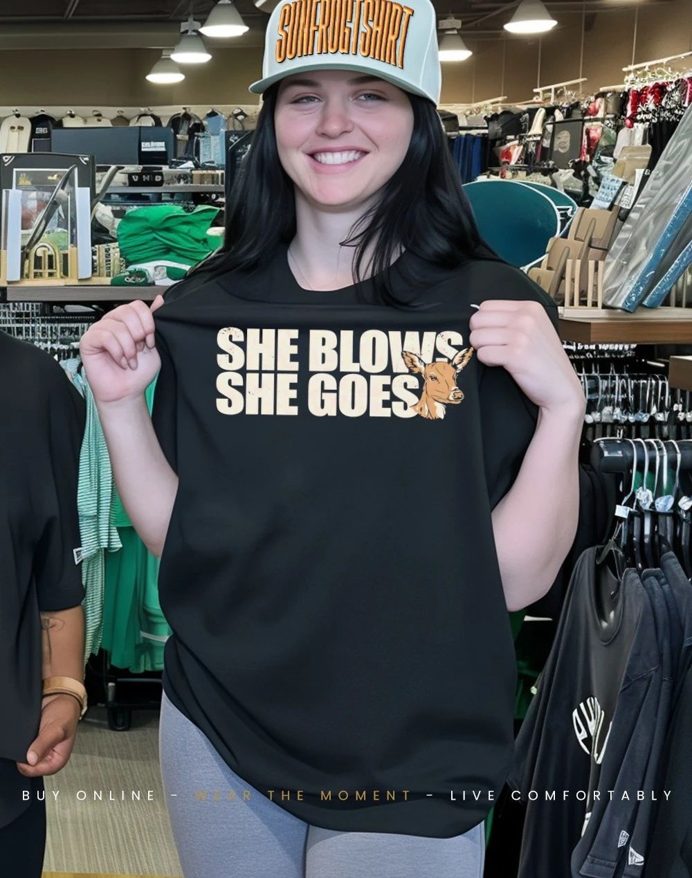 Deer she blows she goes shirt