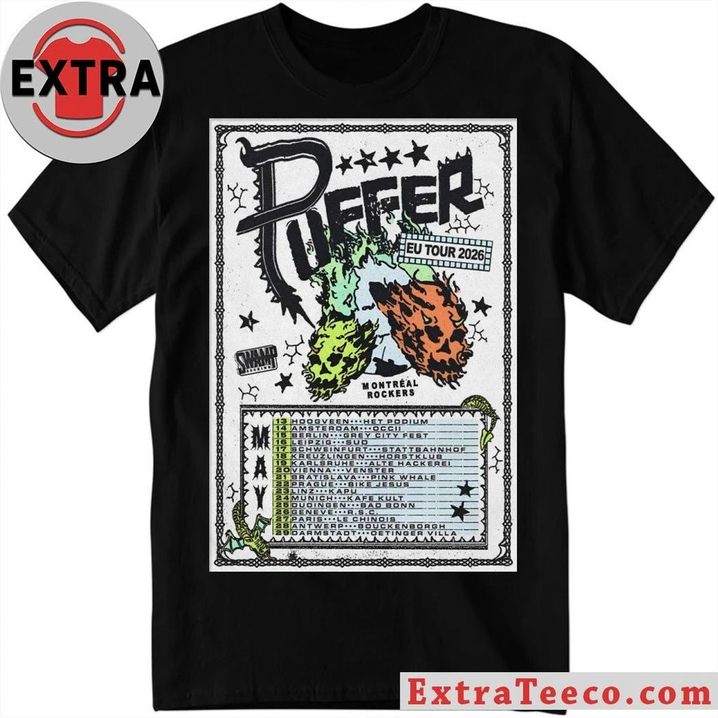 Puffer 2026 EU Tour Poster Shirt