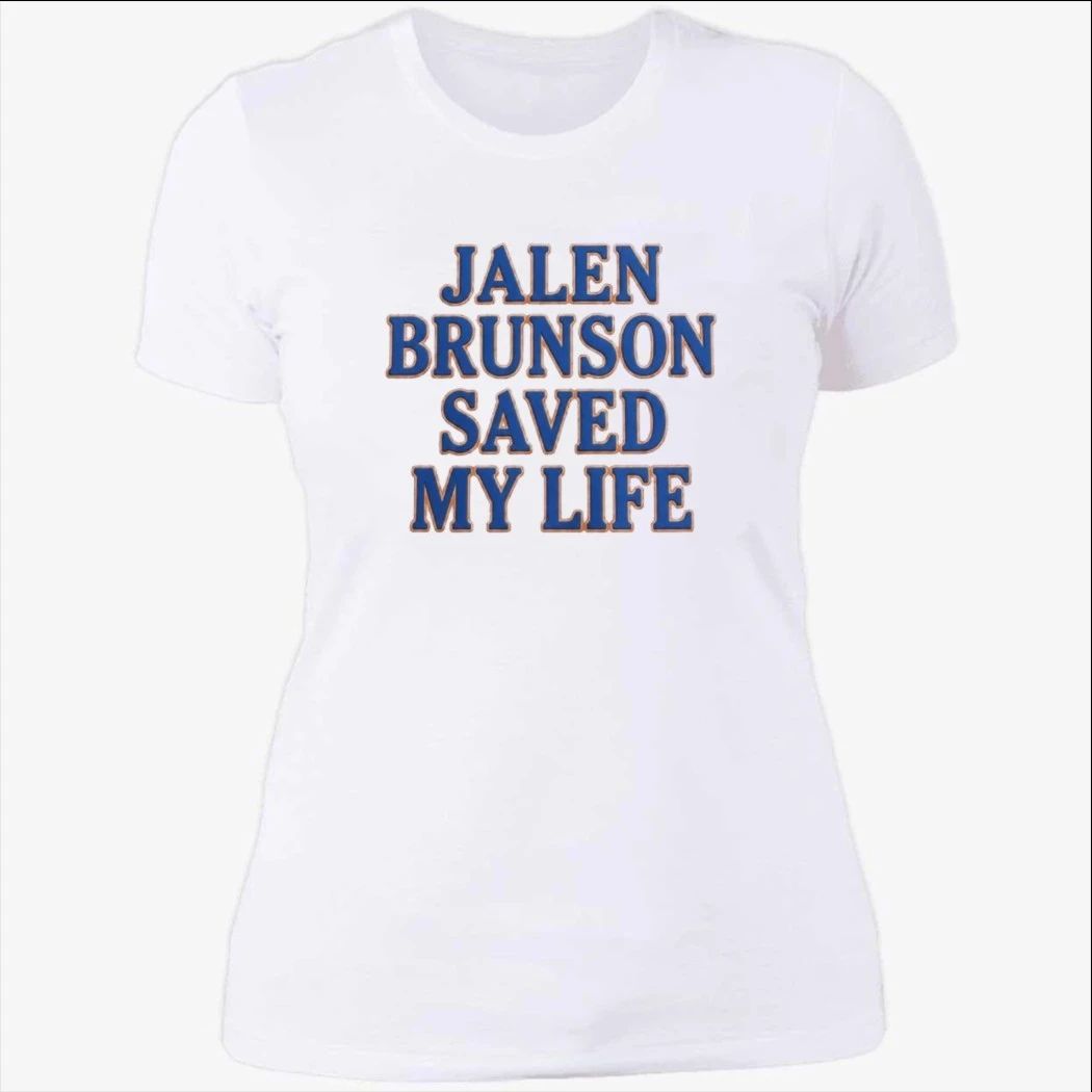 Jalen Brunson Saved My Life Shirt