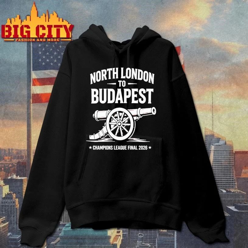 North London To Budapest Champions League Final 2026 Shirt