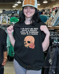 Skull and Rose I in fact do not have a pocket full of sunshine shirt