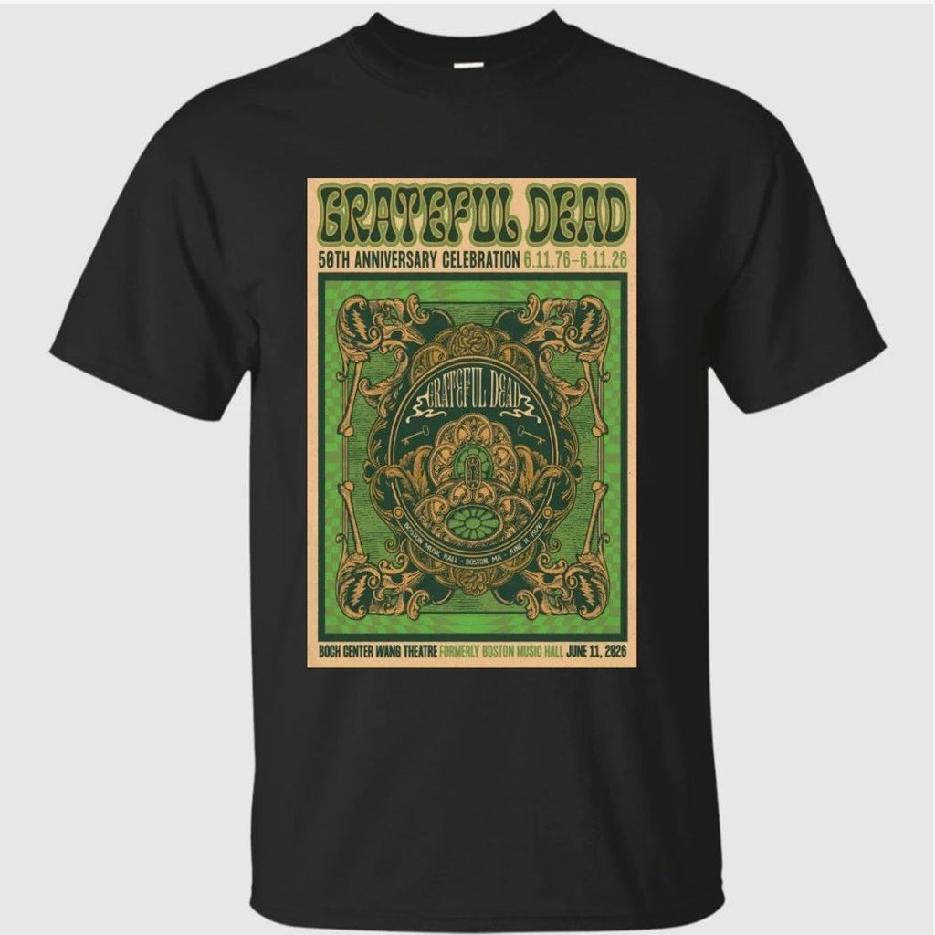 Grateful Dead 6-11-2026 Boston MA Poster Shirt