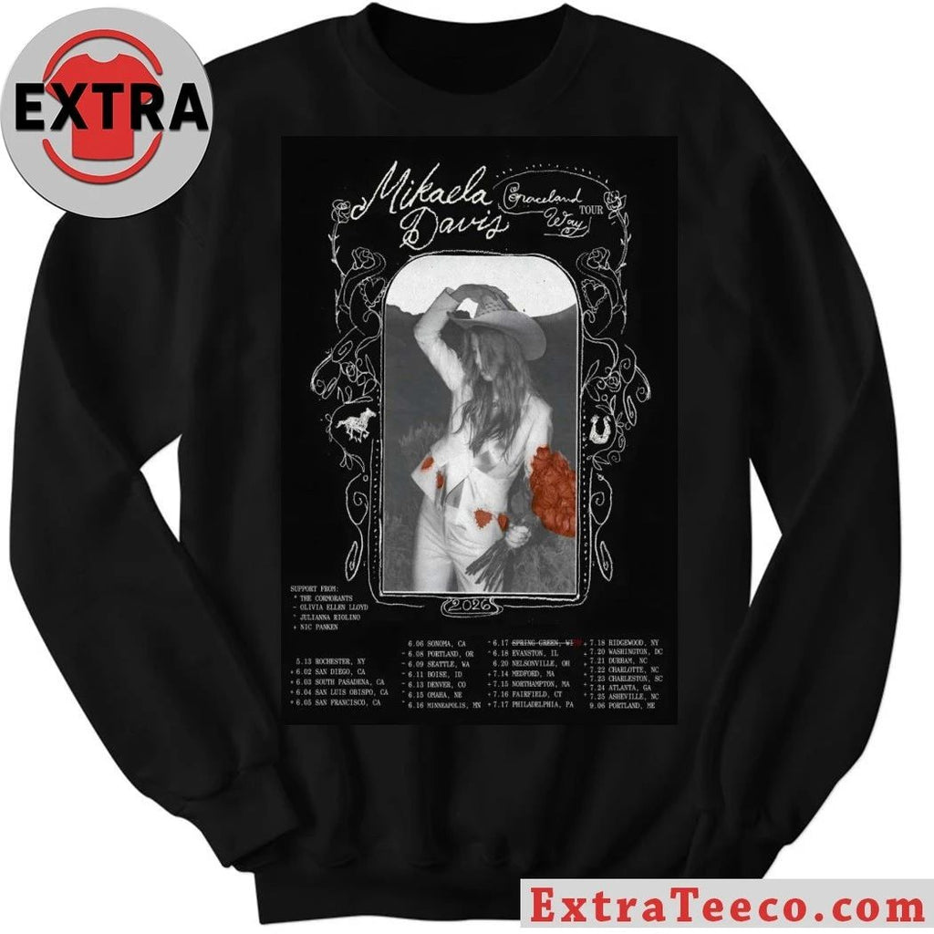 Mikaela Davis Graceland Way 2026 Tour Poster Shirt